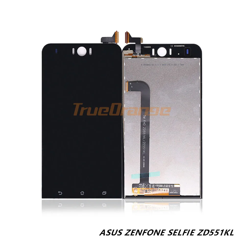 Black Full 5.5 inch LCD DIsplay + Touch Screen Digitizer Assembly For Asus Zenfone Selfie ZD551KL Z00UD Free shipping | Мобильные