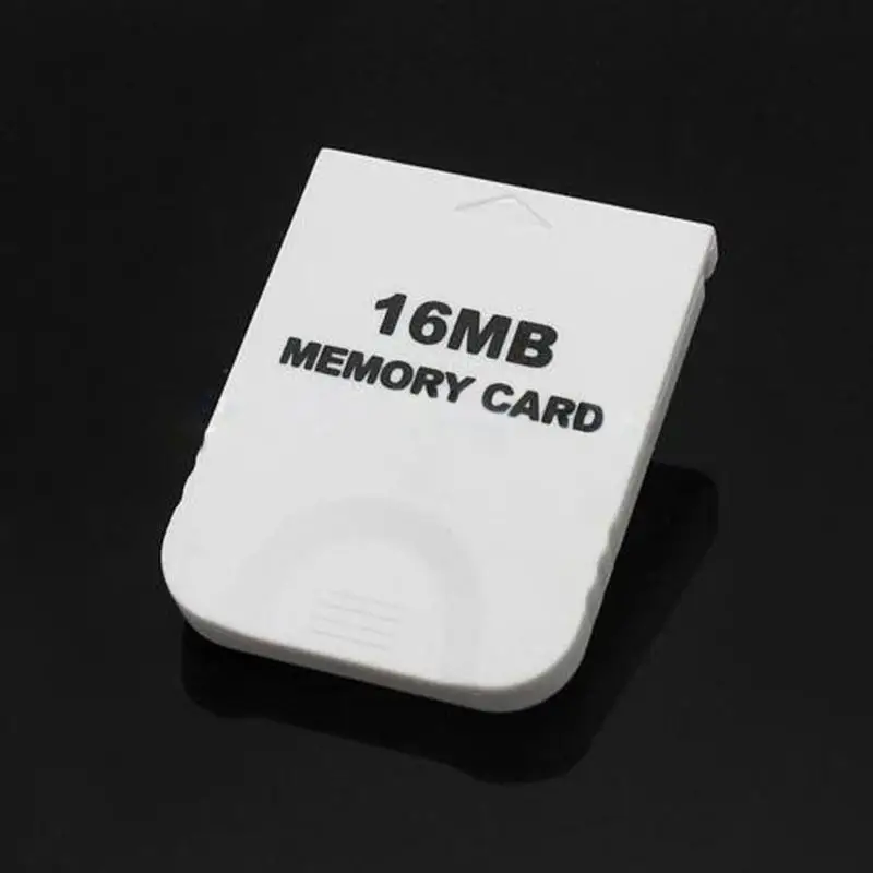 Белая карта памяти 16 Мб, совместимая с консолью wii и Gamecube