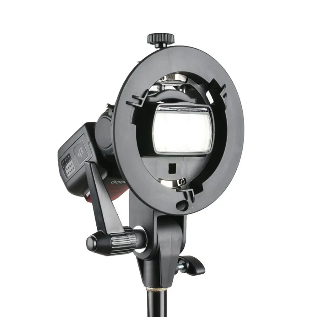 Для камеры s-типа кронштейн Bowens держатель для вспышки Speedlite Snoot Softbox YN568 держатель Unversal использование