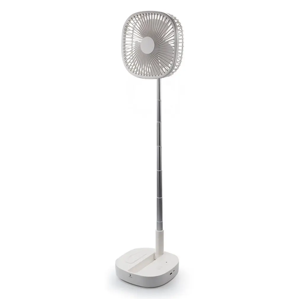 

Telescopic Fan Handheld Fan Home Office Desk Speed Adjustable USB Rechargeable Fan Air Cooler Outdoor Travel