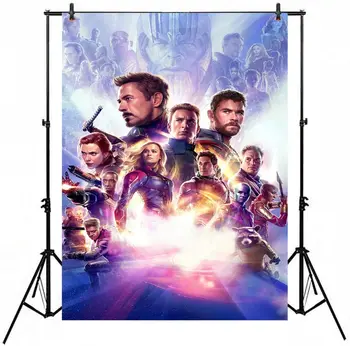 

Photography Background Vinyl 5x7ft Superhero Backdrop for Boys Birthday Party Baby Shower Backdrops for Kids Cake Table Banner