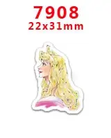 Кабошоны 30 шт мультфильм плоское украшение из смолы pr 178 - Цвет: 7908