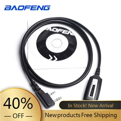 OPPXUN USB Programming Cable Line with Software CD for Baofeng Walkie Talkie UV-5R Serise BF-888S Kenwood Wouxun Accessory Kit