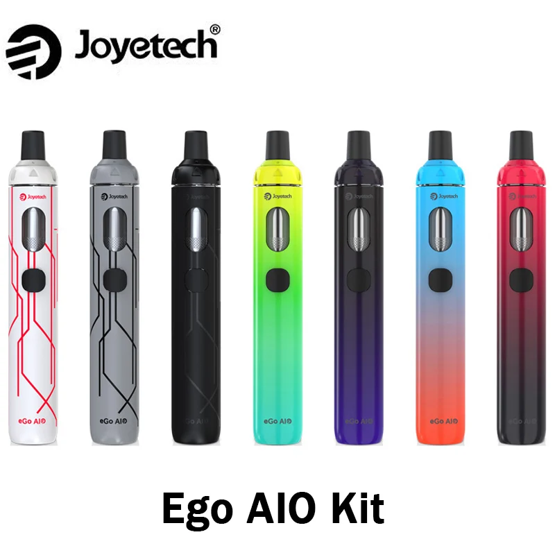 Original Joyetech Ego AIO Kit vaporizador todo en uno edición del 10 ° aniversario con 2ml tanque 0.6ohm BF SS316 bobina cigarrillo electrónico