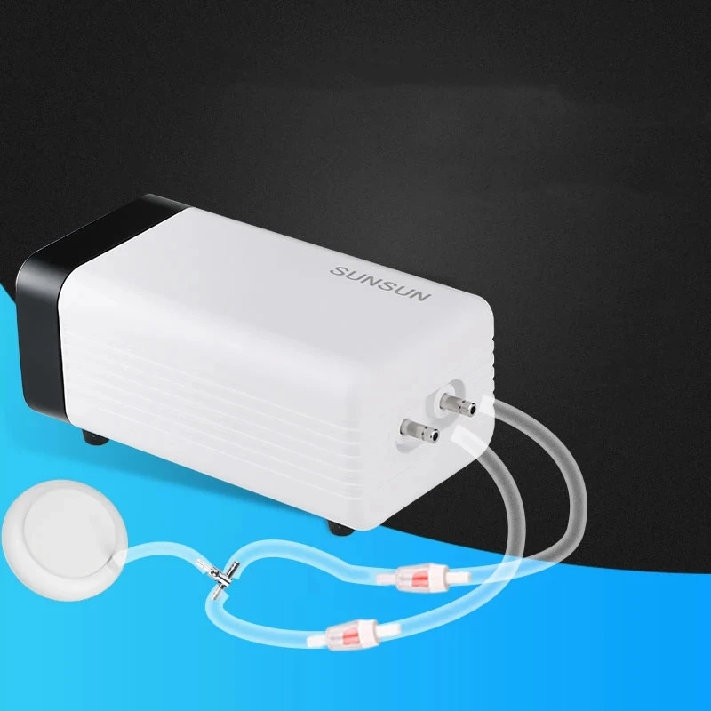 Aquarium Air Pump SUNSUN CT Series Ultra Silent Single & Double Outlet