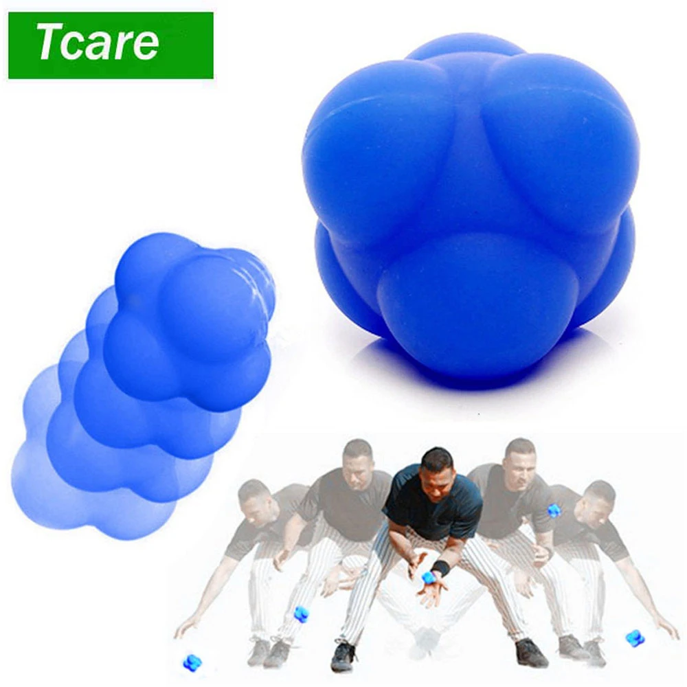 

Reaction Ball Hexagonal Training Ball Fun High Level Sports Exercise Fitness Yoga Ball Direction Speed Changing Bouncing Ball