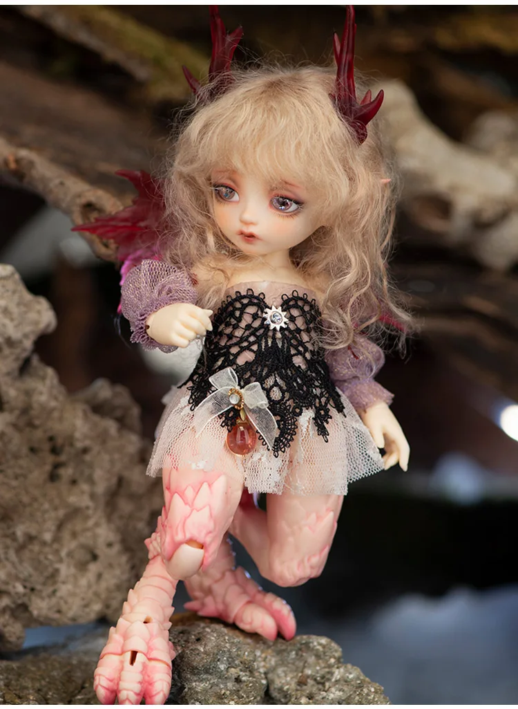 Fairyland Realfee Ena 1/7 Ena куклы дракон BJD модель тела Девушки Мальчики куклы глаза смола