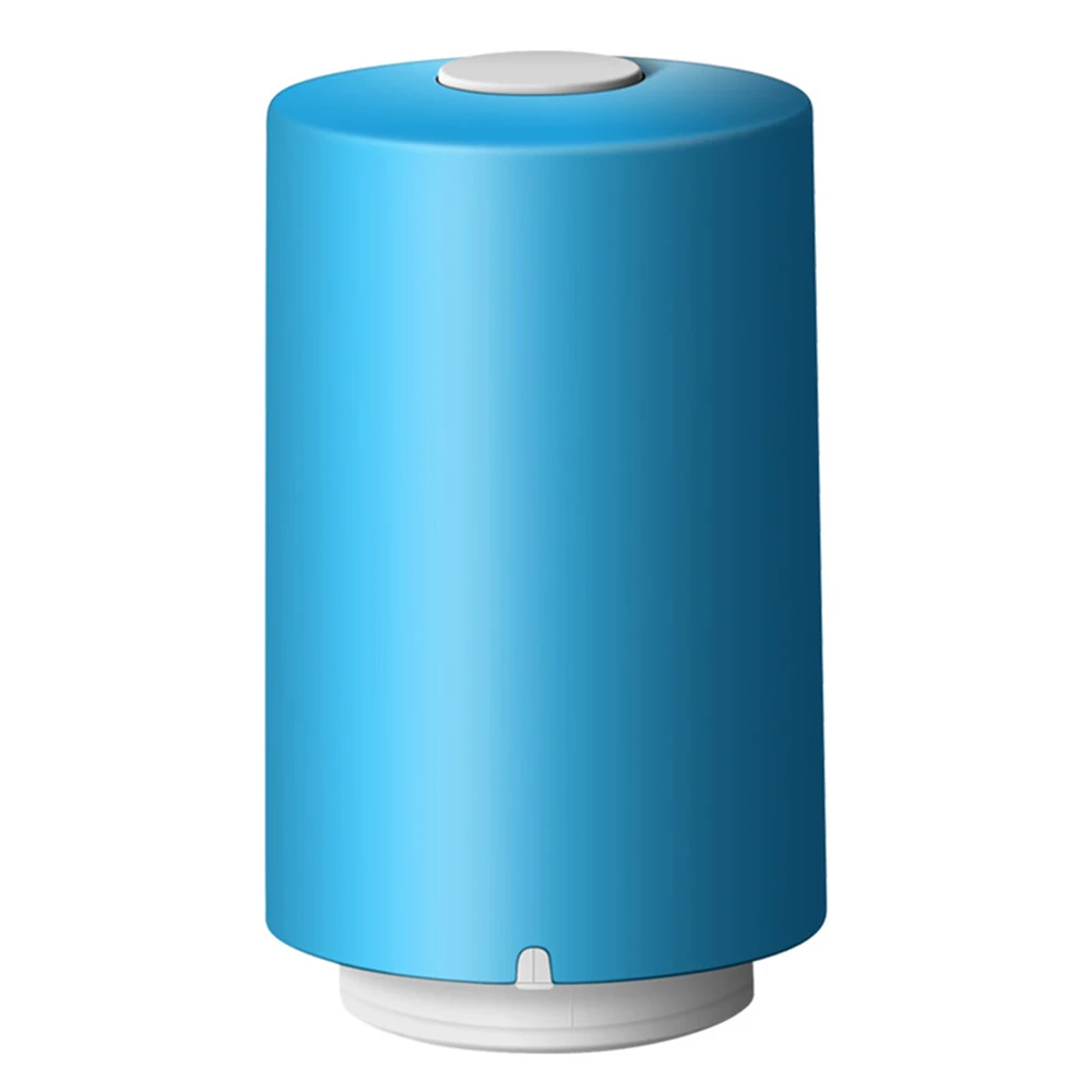 Портативный мини-Электрический воздушный насос, автоматический вакуумный насос, синий usb зарядный упаковщик, вакуумная упаковочная машина - Цвет: blue