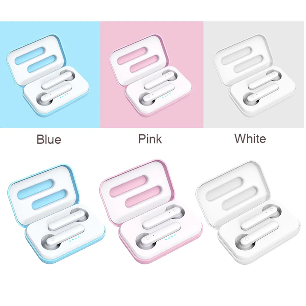 TWS Wireless Bluetooth 5.0 Earphones HD Earbuds Voice Control Headsets Wireless Headphone For IOS Android Windows Smartphone