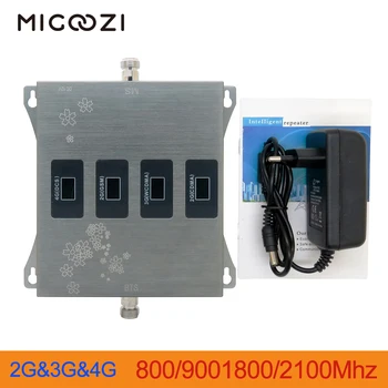 

Four Band Mobile Signal Repeater 800Mhz 900Mhz 1800Mhz 2100Mhz 2G 3G 4G Cell Phone Booster LTE GSM DCS WCDMA Cellular Amplifier