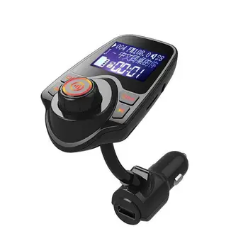 

Large Screen Car Bluetooth Hands-free Call Reminder FM Transmitter MP3 Player
