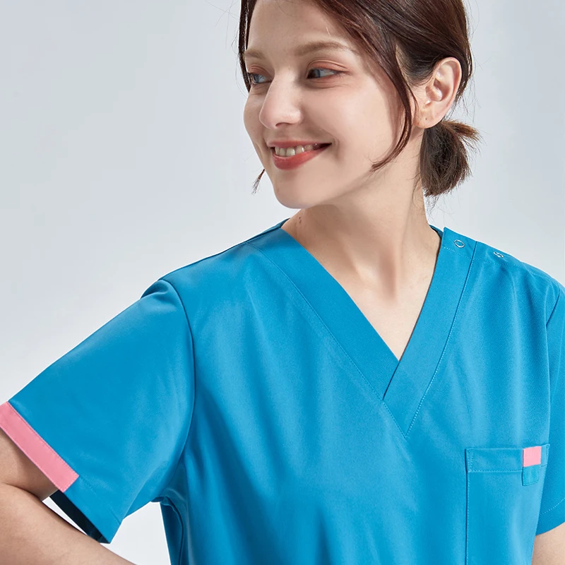 زي حريري للممرضات والعناية بالجمال، إضافة طبية للن...