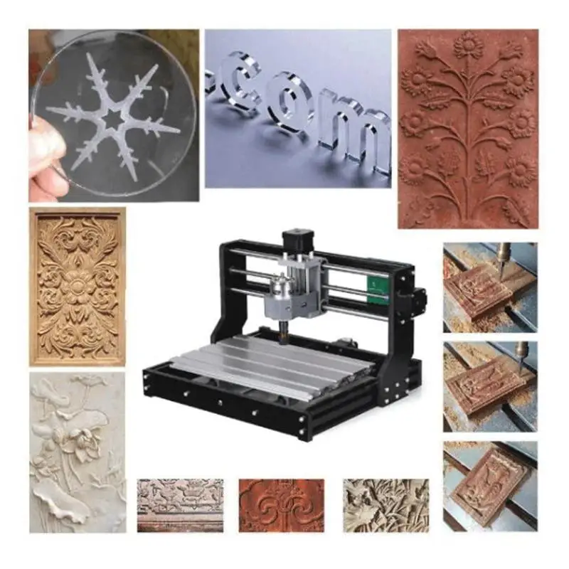 Upgrade CNC 3018 Pro GRBL управление Diy Мини cnc машина 3 оси pcb фрезерный станок деревянный