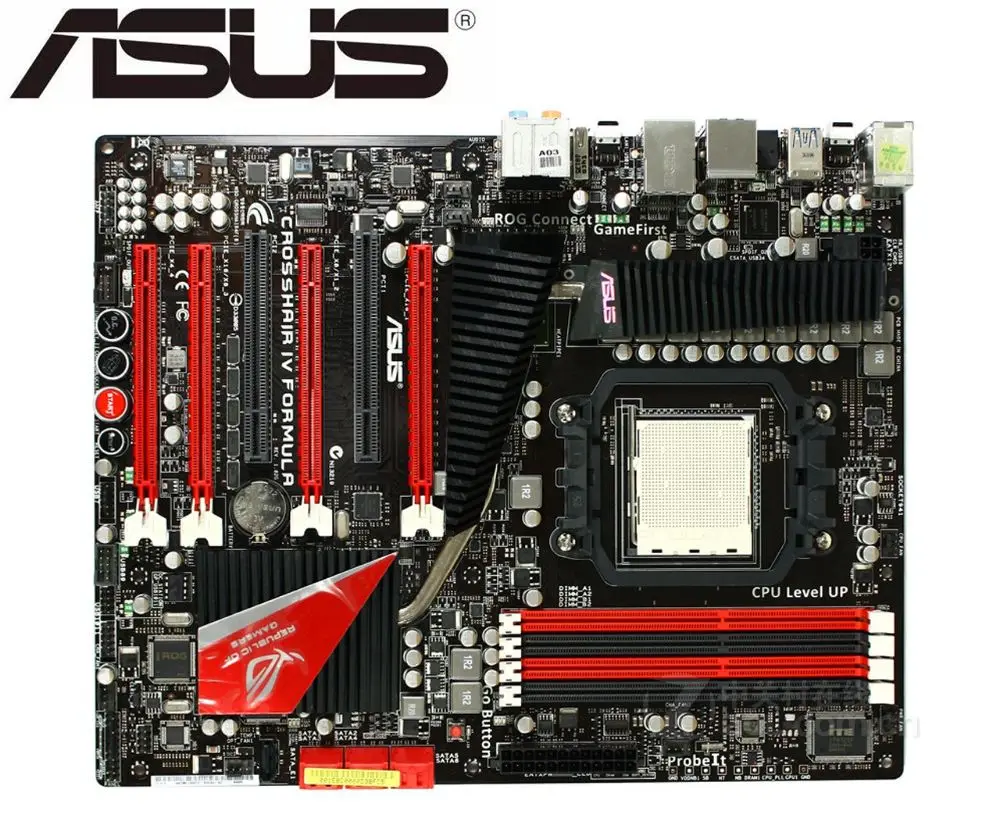 ASUS Crosshair IV formula б/у настольная материнская плата DDR3 Socket AM3 16GB USB2.0 USB3.0 Материнские платы