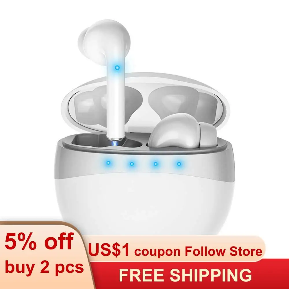 

M19 TWS Headphone Wireless Bluetooth 5.0 Earphone Mini Earbuds With Mic Charging Box Sport Headset For Smart Phone