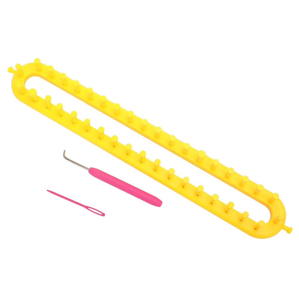 

Sewing Handmade DIY Plastic Craft Tool Manual Knitting Looms Multifunction Suture Needle Home Sweater Scarf Weaving Hat Portable