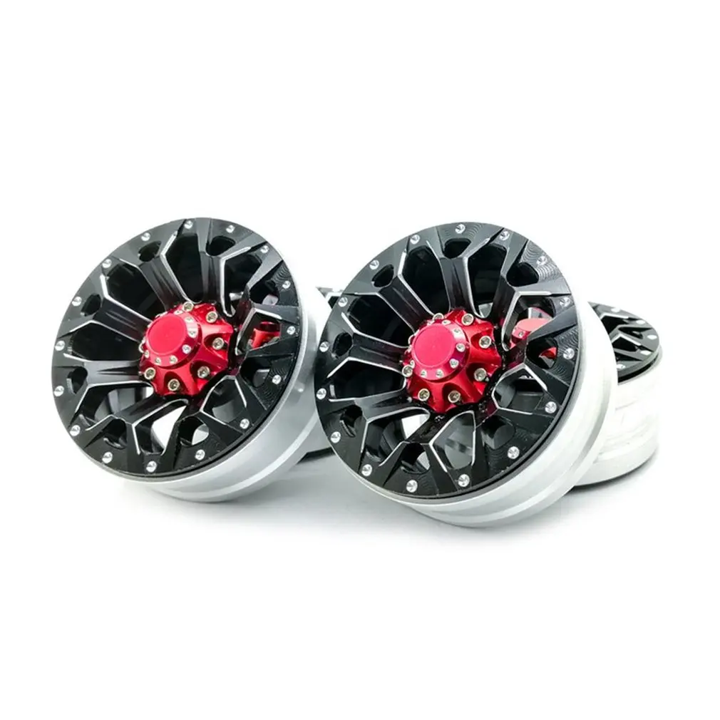 4 шт. 1,9 дюймов RC Рок Гусеничный сплав обод колеса Beadlock для 1:10 Axial SCX10 90034 90035 90044 D90 4WD Traxxas TRX-4 RC части автомобиля