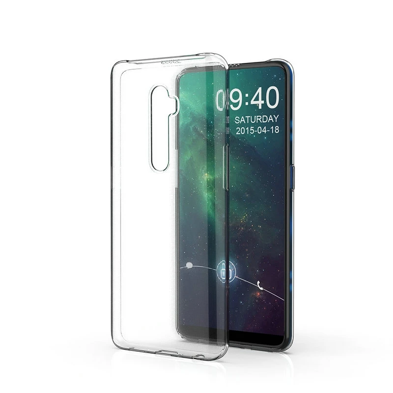 Для Oppo Reno2 Reno 2 F Z прозрачный силиконовый чехол для Oppo Reno2 F Reno2 Z Reno 2F 2Z мягкий чехол на заднюю панель телефона чехол Capa Etui>