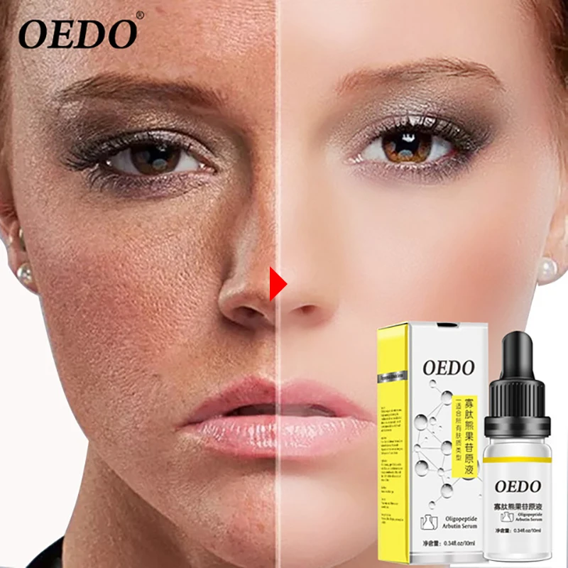 

OEDO Oligopeptide Arbutin Serum Plant Skin Care Anti-Aging Anti-Wrinkle Essence Moisturizing Whitening Brightening Essence 10ml