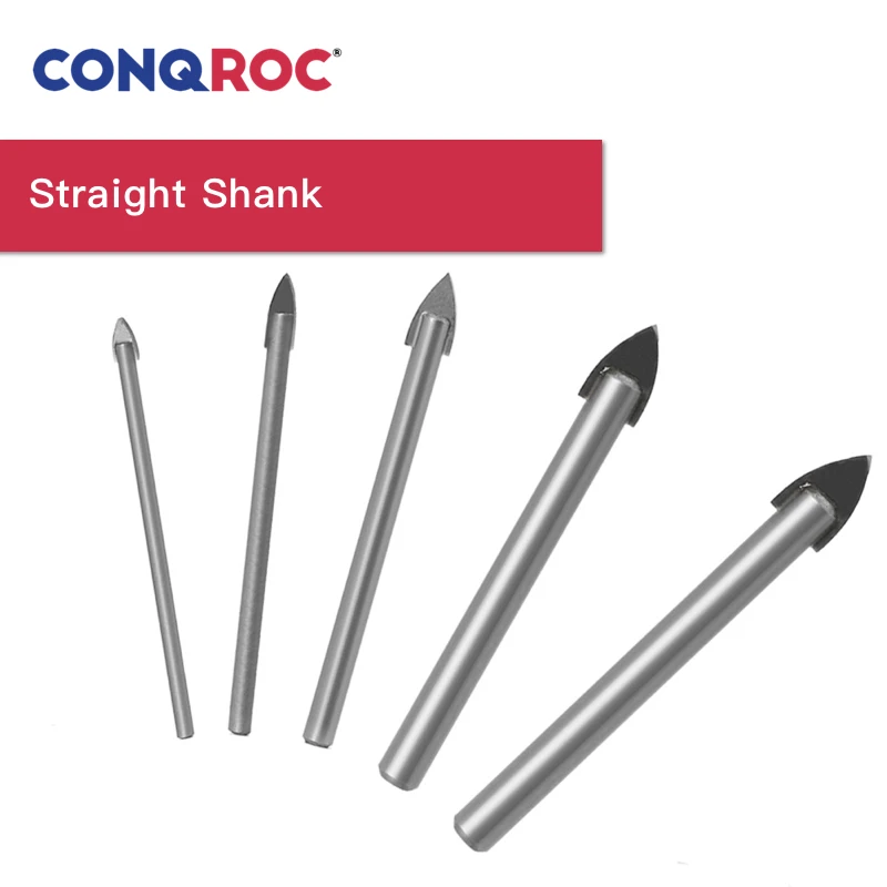 5 шт. набор сверл для стеклянной керамической плитки наконечник копья 3 мм 4 2 6 8 10