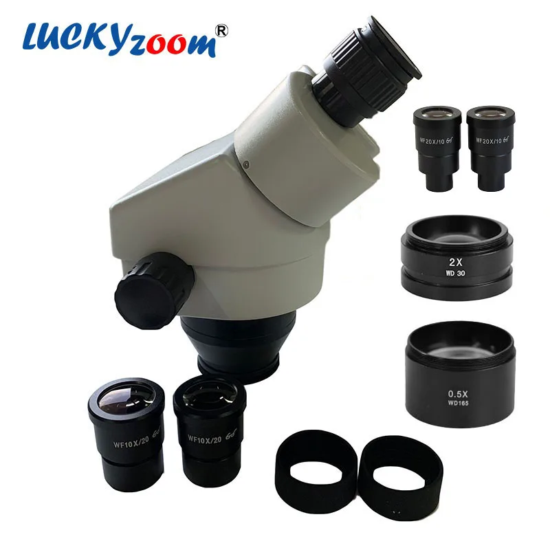 Brand Silver 3.5X-180X Binocular Microscope Portable Optional Stereo Microscope Professional Phone Repair Microscopio Head Set Brand Silver 3.5X-180X Binocular Microscope Portable Optional Stereo Microscope Professional Phone Repair Microscopio Head Set