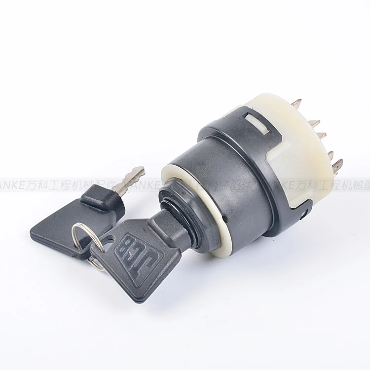 Excavator Ignition Switch for JCB 3XC key start electric door lock start switch excavator ignition switch