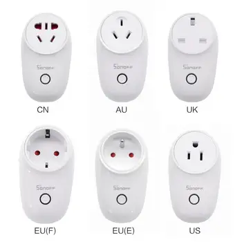 

Sonoff S26 WiFi Smart Plug EU US UK AU CN Automation Smart Home Remote Switch Compatible With EWelink Alexa Amazon Google Home