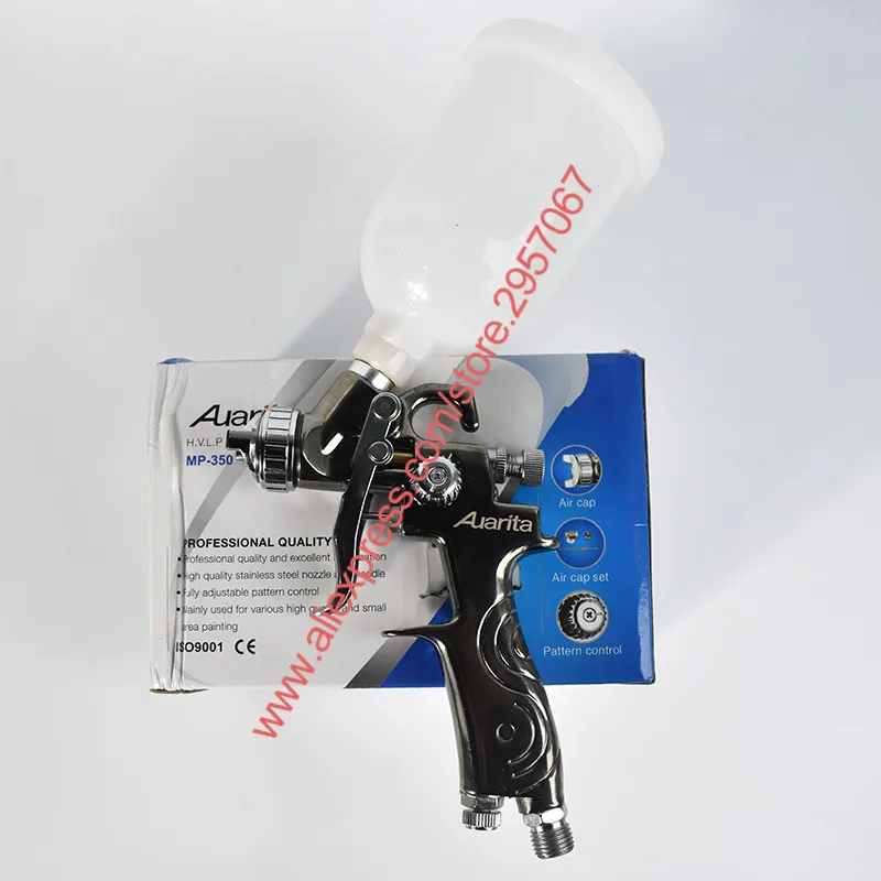 HVLP мини пистолет-распылитель покрытие хромированная поверхность небольшой ремонт пистолет-распылитель 0,8 мм