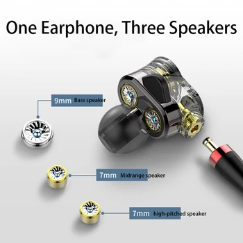 

Z6 Earphone for LEAGOO M8 Pro M9 KIICAA POWER Mix S8 Pro Z6 Z7 T5 T5c Stereo In-Ear Phone Headset Music Sport Earpiece With Mic