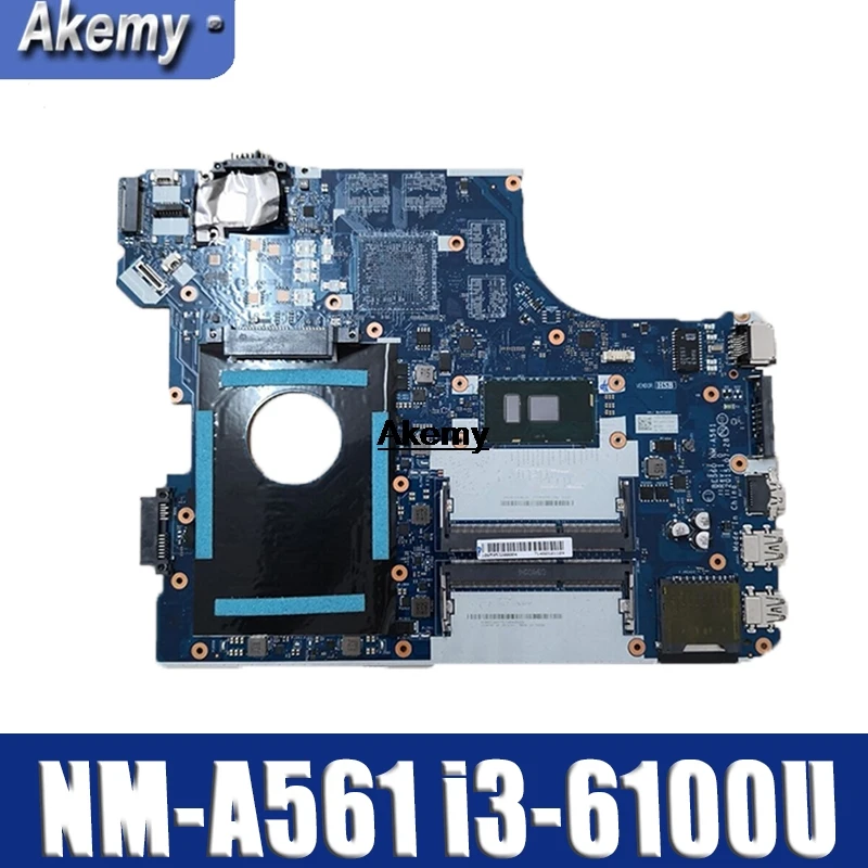 

BE560 NM-A561 motherboard for Lenovo Thinkpad E560 E560C notebook motherboard CPU i3-6100U DDR3 100% test work