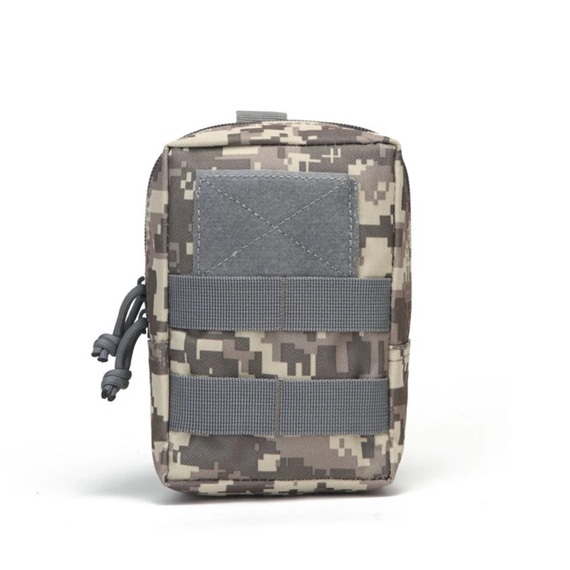 Открытый 1000D многофункциональный EDC Molle сумка инструмент молния поясная Военная Тактическая охотничий аксессуар прочный ремень сумка - Цвет: CA1