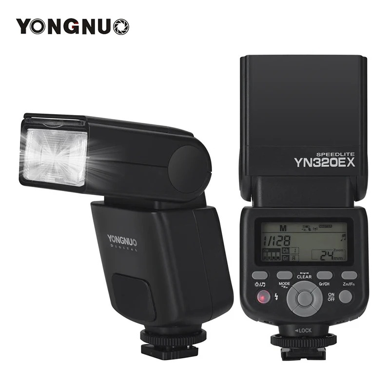 

YONGNUO YN320EX Wireless TTL Camera Flash Master Slave Speedlite 1/8000s HSS GN31 5600K for Sony A7/A99/A77 II/A6000/A6300/A6500