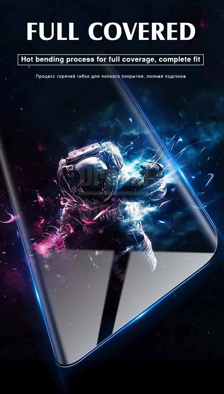 2-1 шт УФ клей полное закаленное стекло крышка для samsung Galaxy S8 S9 S10 Plus Защита экрана для Note 8 9 10 Pro защитное стекло