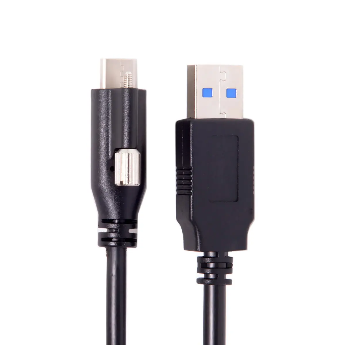 USB 3,1 тип-c блокировочный разъем для стандартного USB3.0 кабель для передачи данных 1,2 м с винт крепления панели