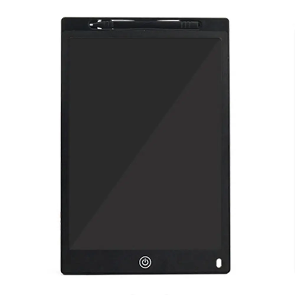 12 inch Black 12/8.5" Digital Writing Tablet LCD Screen Electronic Handwriting Pad Drawing Tablet Children Writing Graphics Board dropshipping - Цвет: 12 inch Black