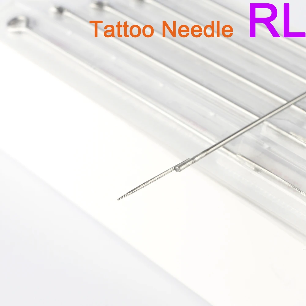 50Pcs Tattoo Needle 3RL 5RL 7RL 9RL 11RL 13RL 14RL 15RL Disposable Assorted Sterile Professiona Needles 0.3mm тату | Красота и