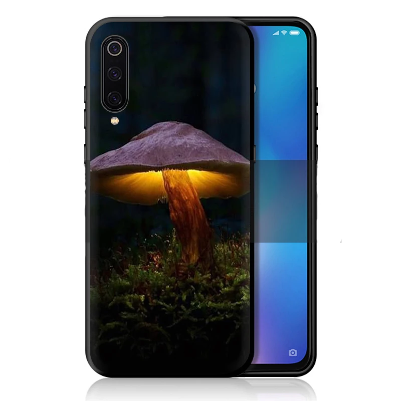 EWAU гриб силиконовый чехол для телефона для Xiaomi 5X6 6X8 9 SE A1 A2 Lite Max 3 F1 9T A3 Pro CC9 CC9e 9 Pro Note 10 - Цвет: B12