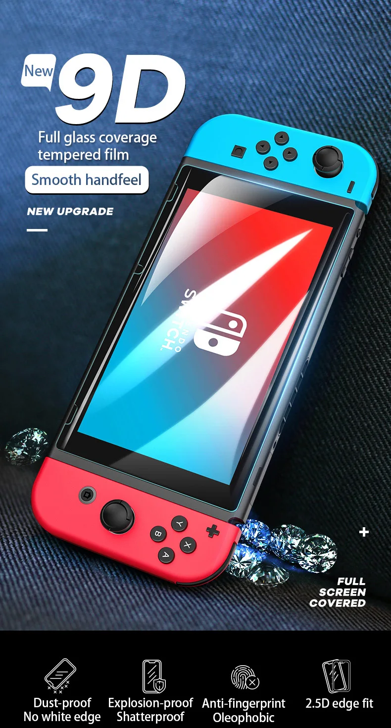 Защитная пленка от царапин для экрана Nintendo Switch|Защитные стёкла и плёнки| |