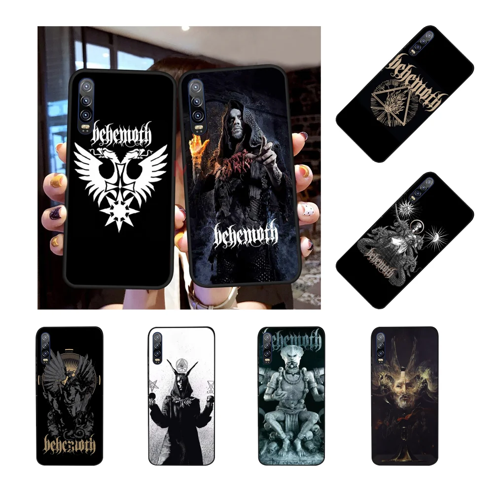 Мягкий силиконовый черный чехол NBDRUICAI Behemoth рок группы для телефона Huawei Honor 20 10 9 8 8x