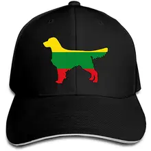 Мужчины Wo мужчины s Эфиопский флаг золотистый ретривер, собака шляпа для гольфа бейсболка