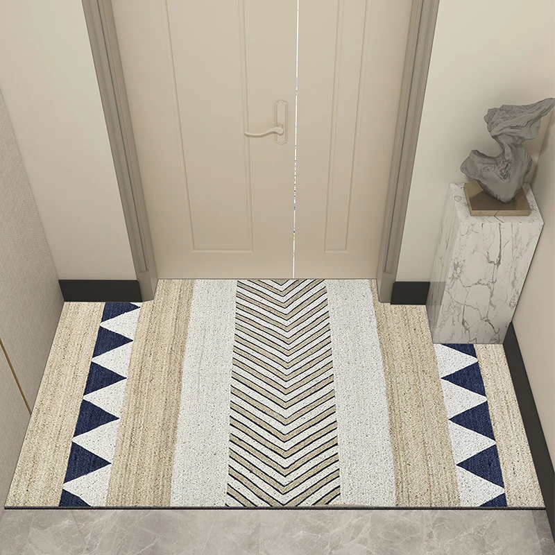 DIY Door Mat Carpet Nordic Anti slip Can Be Cut PVC Door Mat Living