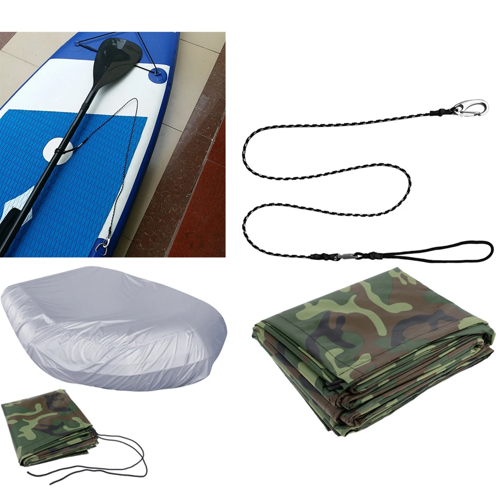 

MagiDeal Kayak Boat Canoe Paddle Leash Holder with Sunblock Cover Shield