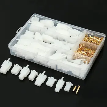 

580pcs Electrical Wire Connectors 2.8mm 2/3/4/6/9 Terminals for Motocycle Car