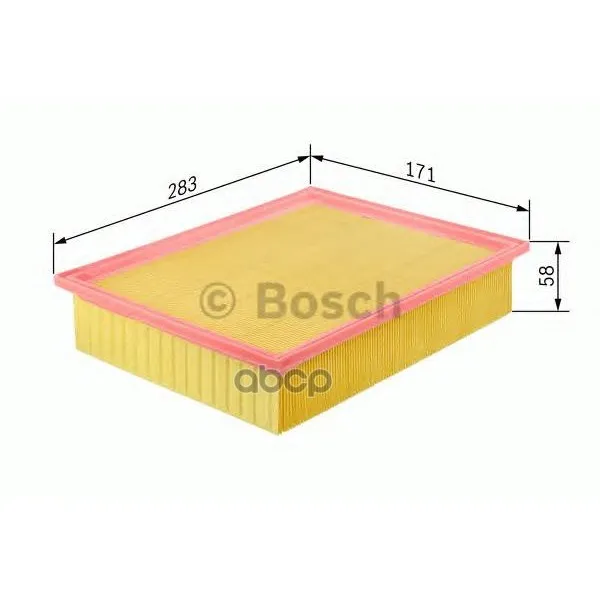 Фильтр Воздушный Mb W124 2.0-2.2 M111 92-97 Bosch арт. 1457433607
