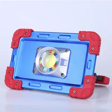 Светодиодный светильник ing затемненный аварийный портативный Cob газон рабочий место работы перезаряжаемый прожектор светильник Открытый Кемпинг