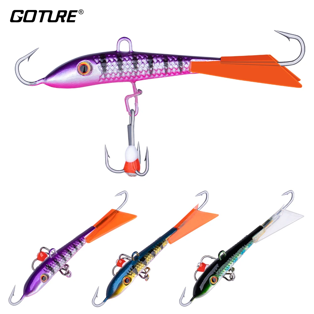 Goture специальный Форма для зимней рыбалки приманки балансировки 6 cm 10g кнопки рэп