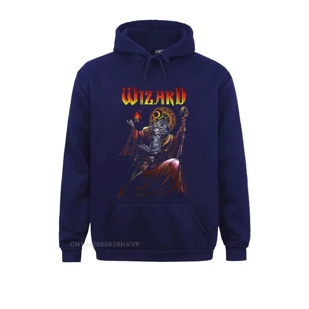 Wizard Magic Fantasy RPG Dungeons Roleplaying Gamer T-Shirt__97A1967 Hoodies Wholesale Sweatshirts Hip hop Long Sleeve Student Clothes Wizard Magic Fantasy RPG Dungeons Roleplaying Gamer T-Shirt__97A1967navy