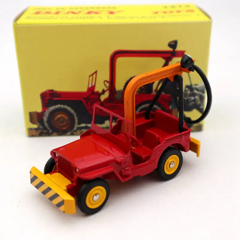 Atlas Dinky Toys 1412 De Depannage Truck Red Diecast Models Car Collection Auto gift