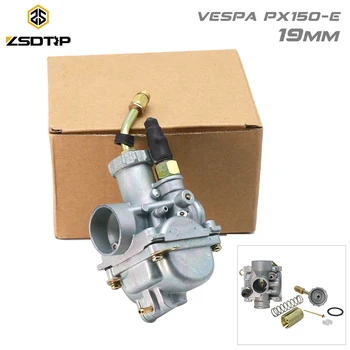 

ZSDTRP Motorcycle Carburetor For Mikuni VM16 VM19mm VESPA PX150-E 19mm For Mikuni Carburetor Motorcycle Scooter Fit 100-200cc