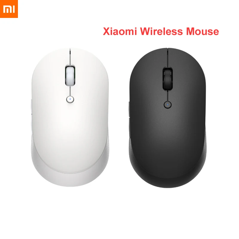 

Xiaomi Mi Wireless Mouse Silent Editon Bluetooth USB Dual Mode Connection Protable Mini Wireless Mouse Global Version